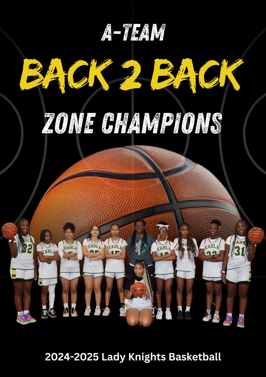 Kahla MS Athletics (@kahla_athletics) on Twitter photo CONGRATS TO OUR LADY KNIGHTS 8TH GRADE A-TEAM!! BACK 2 BACK WEST ZONE CHAMPIONS!!🏆 <a href="/kahlams/">Kahla Middle School</a> <a href="/CFISDAthletics/">CFISDAthletics</a> CONGRATS TO OUR LADY KNIGHTS 8TH GRADE A-TEAM!! BACK 2 BACK WEST ZONE CHAMPIONS!!🏆 <a href="/kahlams/">Kahla Middle School</a> <a href="/CFISDAthletics/">CFISDAthletics</a>