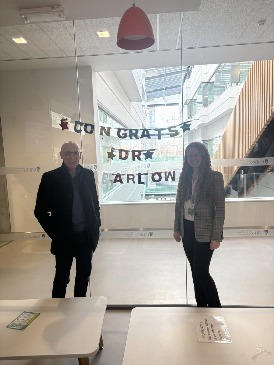Rannard Group (@rannard_group) on Twitter photo 5/5 Vivas for this Cohort completed. Big congratulations to Dr. Eleanor Barlow!!
Thanks to <a href="/AnnaGSlater/">Anna Slater (she/her)</a> and Dr. Christine Dufès for examining 5/5 Vivas for this Cohort completed. Big congratulations to Dr. Eleanor Barlow!!
Thanks to <a href="/AnnaGSlater/">Anna Slater (she/her)</a> and Dr. Christine Dufès for examining