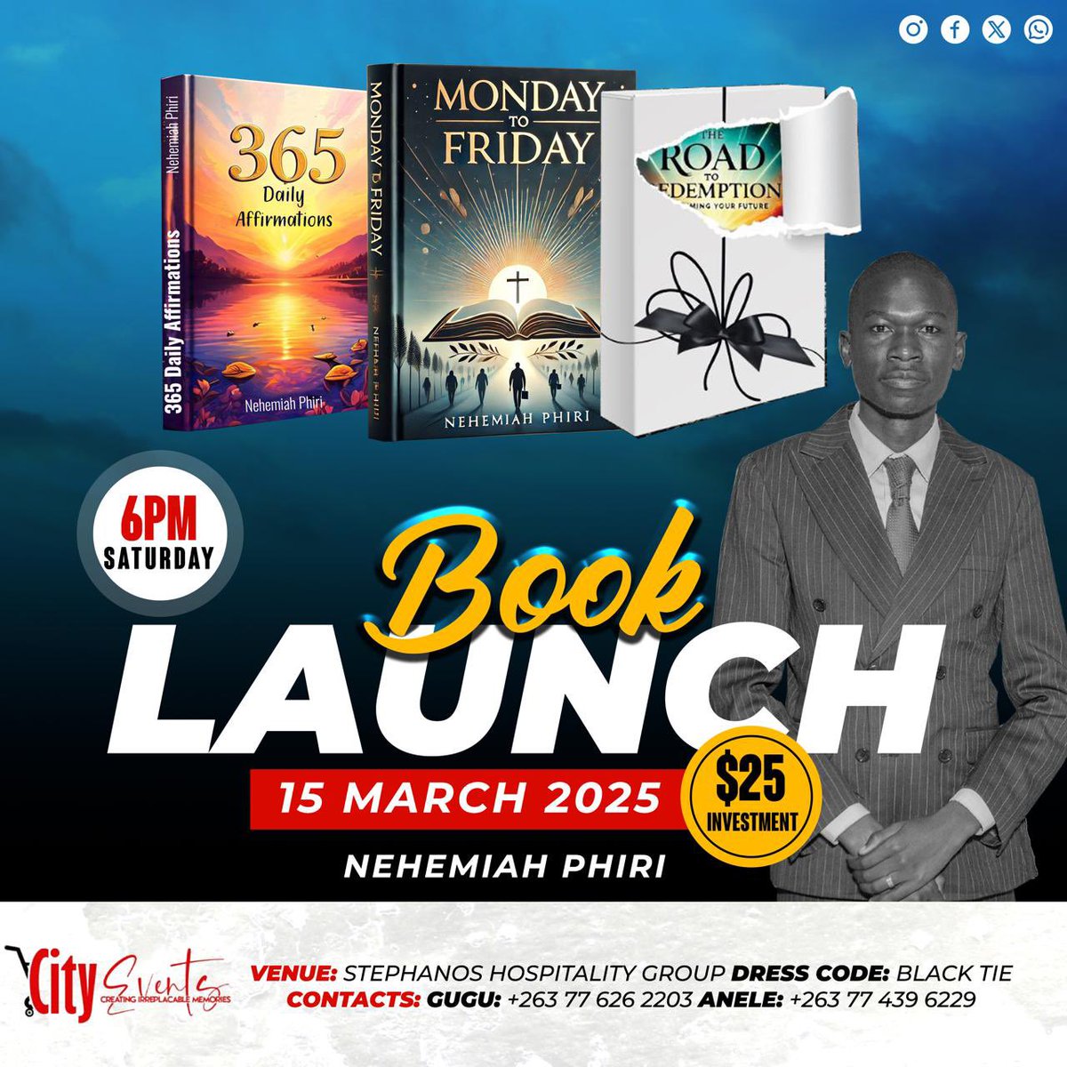 #BookLaunch <a href="/AngeroMutumwa/">Munya Savanhu (Angero)</a>