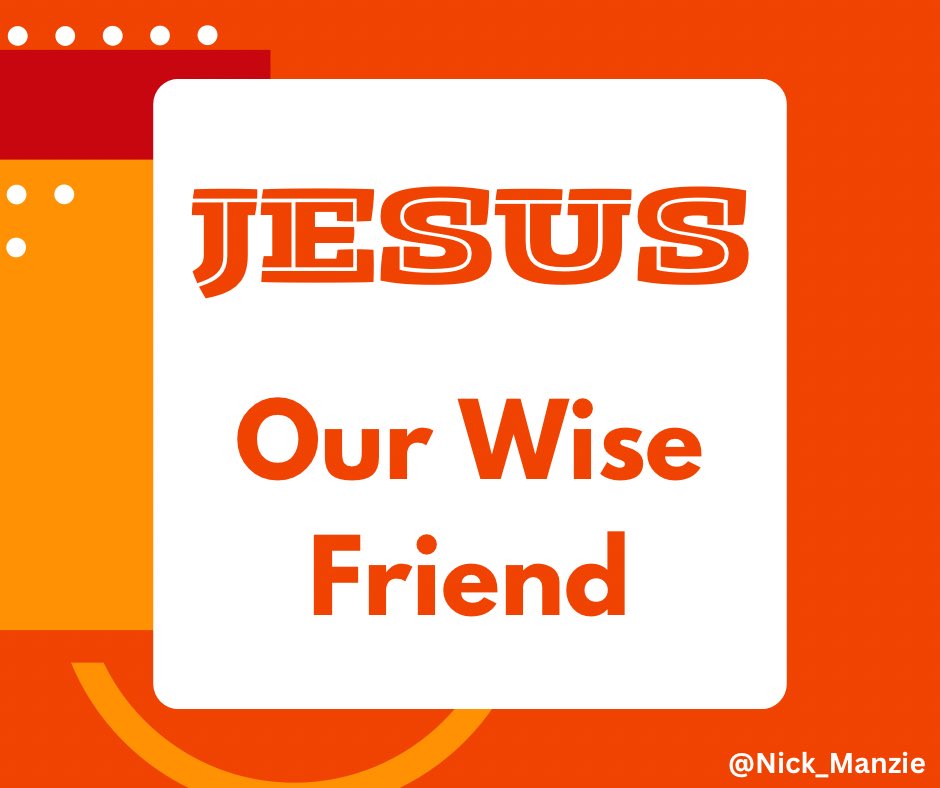 NickManzie's tweet photo. There’s only one place to look for wisdom. Our wise friend, Jesus!

#Jesus #God #Bible #Love #JesusChrist #Faith #Christian #Church #Christ #Gospel #HolySpirit #Prayer #Christianity #Pray #BibleVerse #GodisGood #Worship #Hope #JesusLovesYou #Amen #Blessed https://t.co/eDc1a66Ezk
