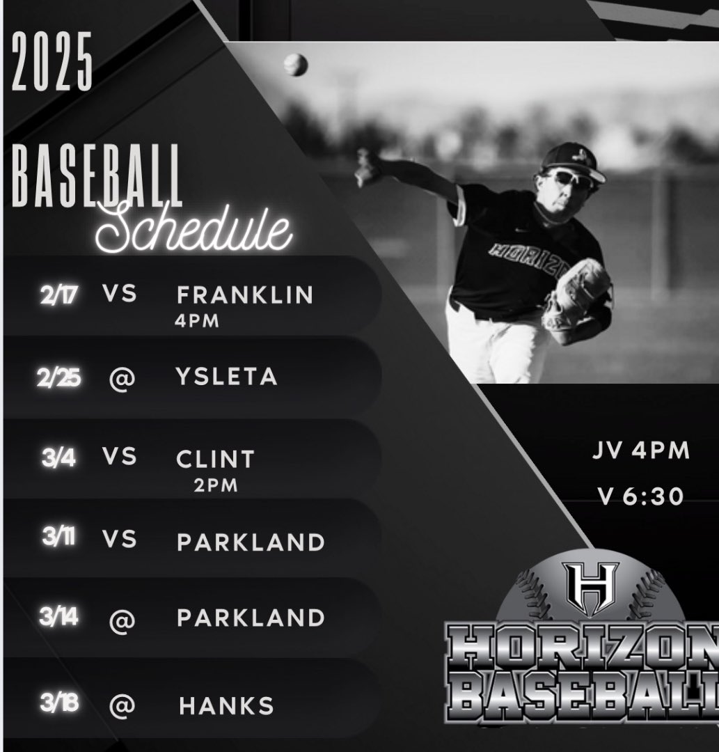 ScorpionsBase's tweet image. ⚾️Game Day⚾️

🆚 Ysleta
🕡 6:30 pm CST
📍Ysleta High School 

JV @ Ysleta 4pm

Come out and support the Boys!

#ReptheH #Scorpionstrong