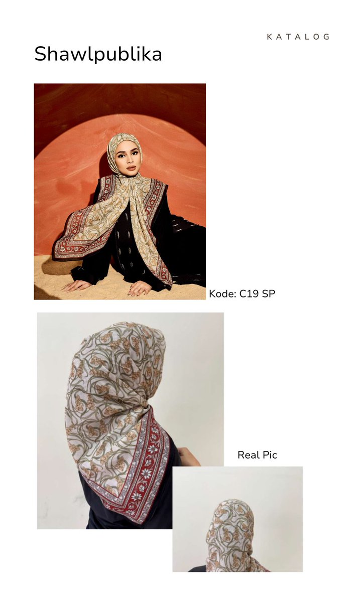balqis_shine's tweet photo. Aku jual hijab dari brand Malaysia: Shawlpublika, Deara, &amp; Tudungruffle. Di Malaysia, harga hijabnya sekitar 150 ribu, tapi aku jual setengahnya.

Estimasi hijab ready di minggu depan. Ada harga early bird price sampai 2 Maret 2025. 

Early Bird Price  75.000
Normal Price 85.000 https://t.co/aQJPassiaT