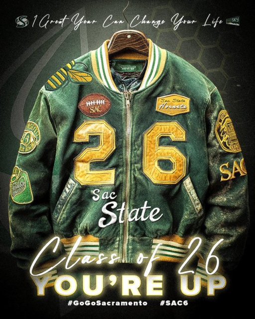 I am blessed and thankful to have received another D1 offer from Sacramento State! #GoGoSacramento #StingersUp 
<a href="/BrennanMarion4/">Coach Marion</a> <a href="/Coach_JoeyMoss/">Coach Joey Moss</a> <a href="/CoachKMerch/">Ken Merchant</a> <a href="/coachkmr/">Kris Richardson</a> <a href="/donnieyantis/">Donnie Yantis</a> <a href="/CoachCoreyH/">Coach C. Harbert</a> <a href="/PCALionsFB/">PCAFootball</a> <a href="/ZachFrazier5/">Zach Frazier</a> <a href="/TXPrivateFBGuy/">Texas Private School Football</a>