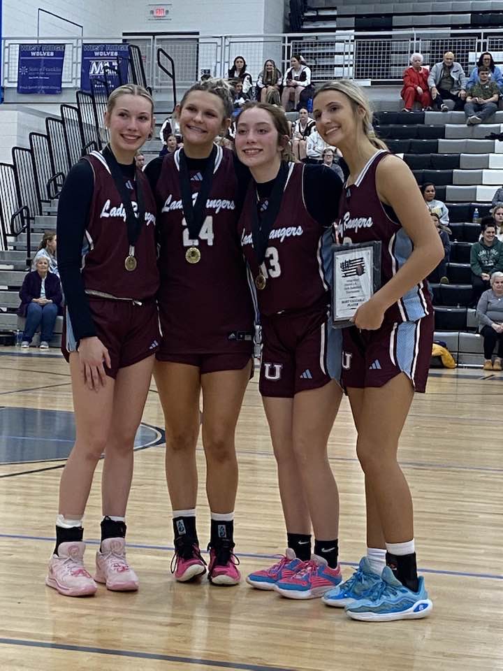 Unaka Lady Rangers Basketball (@unakawbb) on Twitter photo Congrats to our District All Tournament Team honorees! #TheU #GoRangers
<a href="/SHIELDS423/">Michelle Shields</a> -MVP
Lauren Lund -All Tourney
Brooklyn Campbell -All Tourney
Kalli Shepard -All Tourney Congrats to our District All Tournament Team honorees! #TheU #GoRangers
<a href="/SHIELDS423/">Michelle Shields</a> -MVP
Lauren Lund -All Tourney
Brooklyn Campbell -All Tourney
Kalli Shepard -All Tourney