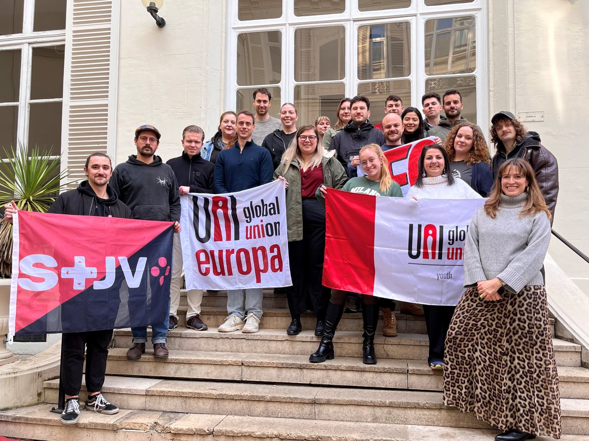 🔥 That’s a wrap! The UNI Europa Youth Steering Group Meeting (Feb 13-14) was packed with powerful conversations and preparations for our upcoming conference. ✨ Shoutout to everyone who showed up &amp; made their voices heard! #UNIYouth #nofuturewithoutyouth #youthriseup