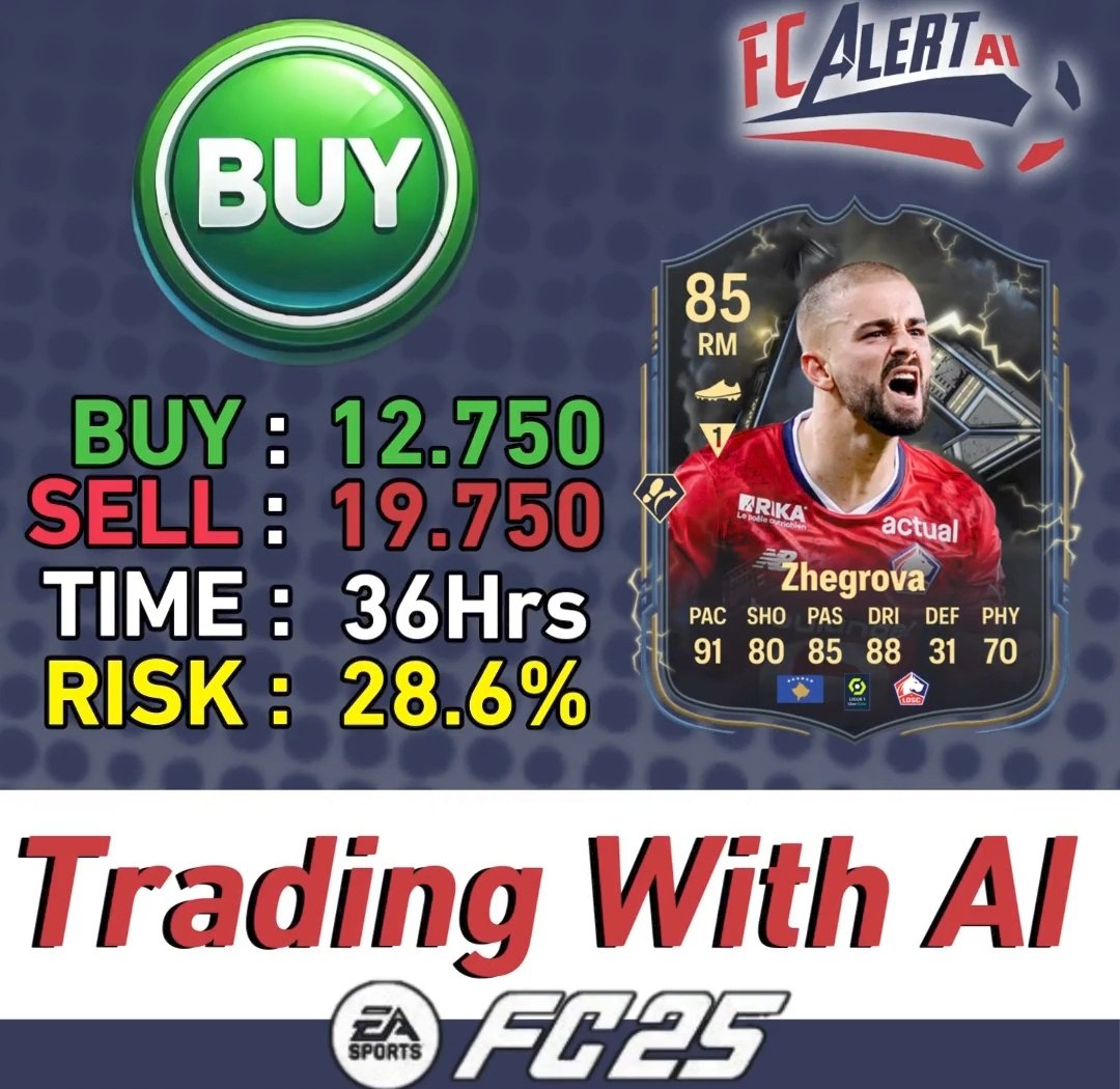 John Sims | EAFC 25 Trader & Coach (@johnsims__) on Twitter photo 🔥 NEW!! AI #eafc25 Trades!! 🔥
Want more trade opportunities?
Check out <a href="/FUT_Alert/">FC Alert AI</a> for buy & sell signals! 🔥 NEW!! AI #eafc25 Trades!! 🔥
Want more trade opportunities?
Check out <a href="/FUT_Alert/">FC Alert AI</a> for buy & sell signals!