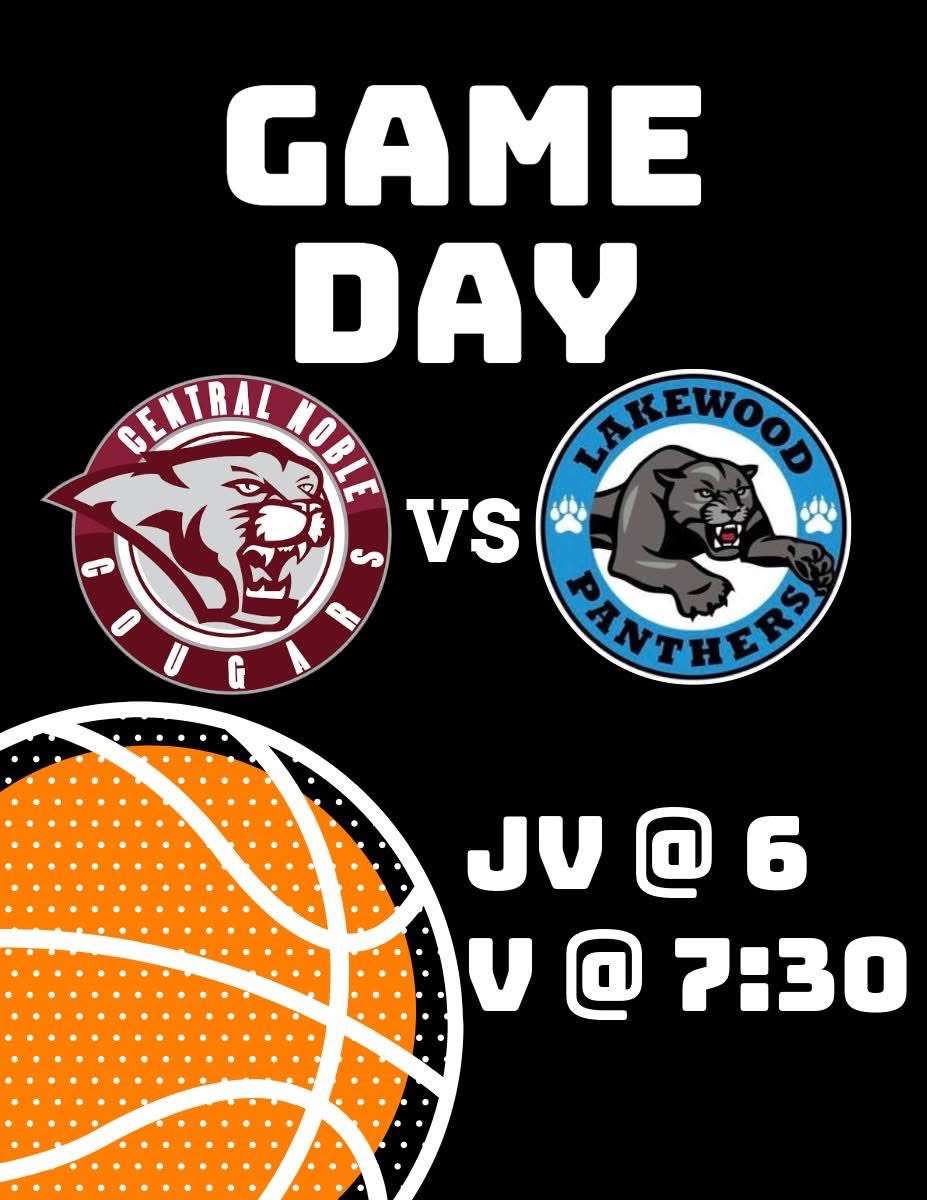 🚨🏀GAME DAY!!🏀🚨

🆚&gt;&gt;Lakewood Park Christian 
🕰️&gt;&gt;JV @ 6. Varsity @ 7:30
📍&gt;&gt;Cougar Den
📝&gt;&gt;Non-Conference game

🏀LET’S GO COUGARS!!🏀