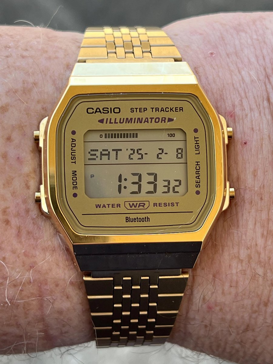 InsightsCo51537's tweet image. &quot;Timeless retro vibes meet modern tech!&quot;
Your thoughts on The classic Casio look you love!? 💕 
Now with Bluetooth connectivity for seamless sync. Stay stylish, stay connected! #RetroCool #CasioVibes&quot;