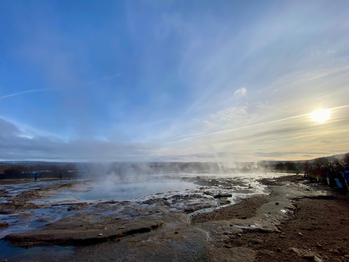 What a day! We’ve walked around a volcano crater, seen geysers, swam in the Secret Lagoon, walked through a ravine, seen a waterfall, and still have the Northern Lights to hopefully see tonight! 🇮🇸 
Scenery shots below…
Group shots to follow!
<a href="/WGSWindsorGirls/">Windsor Girls'</a> <a href="/TWBS/">The Windsor Boys' School</a>