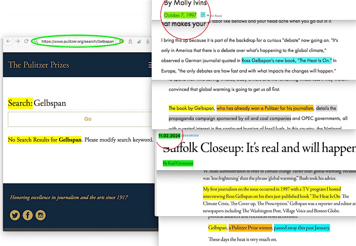 gelbspanfiles.com/?p=17683
If reporters had committed actual acts of #journalism back in 1997, we might not even be talking about the #ClimateScam issue today. Examination of one big problem might have led to the discovery of bigger problems which could've have sank the whole issue.