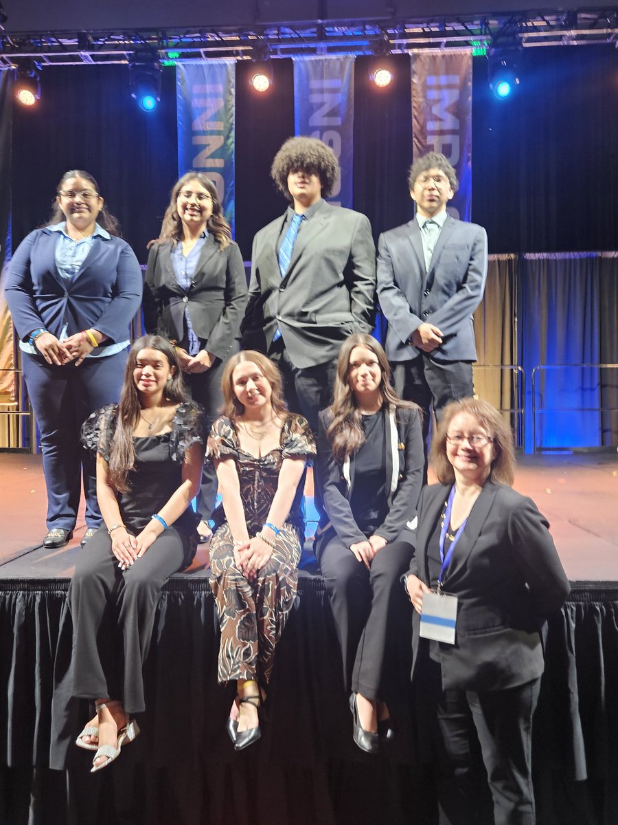 EPISD ANDRESS... representing at FBLA. It's been a great ride! Thank you students and Ms. Riggins for all your hard work. <a href="/CTE_EPISD/">CTE_EPISD</a> <a href="/AndressEagles/">Andress High School</a> <a href="/area2txfbla/">Area 2 Texas FBLA</a>