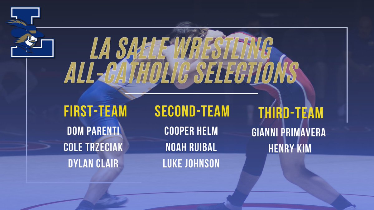 Congratulations to our All-Catholic Selections from Basketball, Swimming, Wrestling and Bowling!