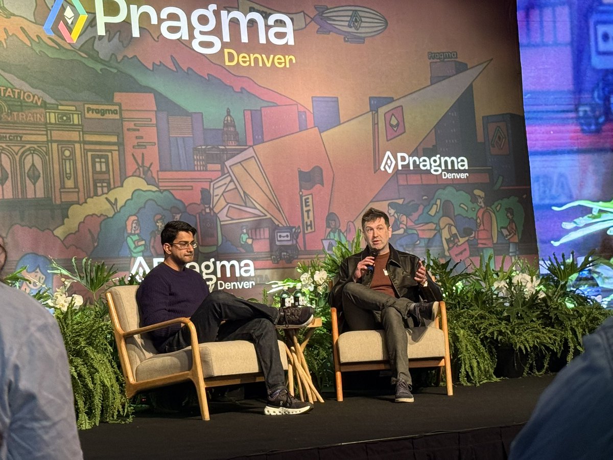 <a href="/BruestleJeremy/">Jeremy Bruestle</a> explains <a href="/boundless_xyz/">Boundless</a> 

#ETHDenver 

We haven’t gone a quarter without a 4x improvement in zkVM performance.

The cost of proving something is now universally cheaper off chain with zk than on chain.

There are no compute limits in zk, hence Boundless compute.