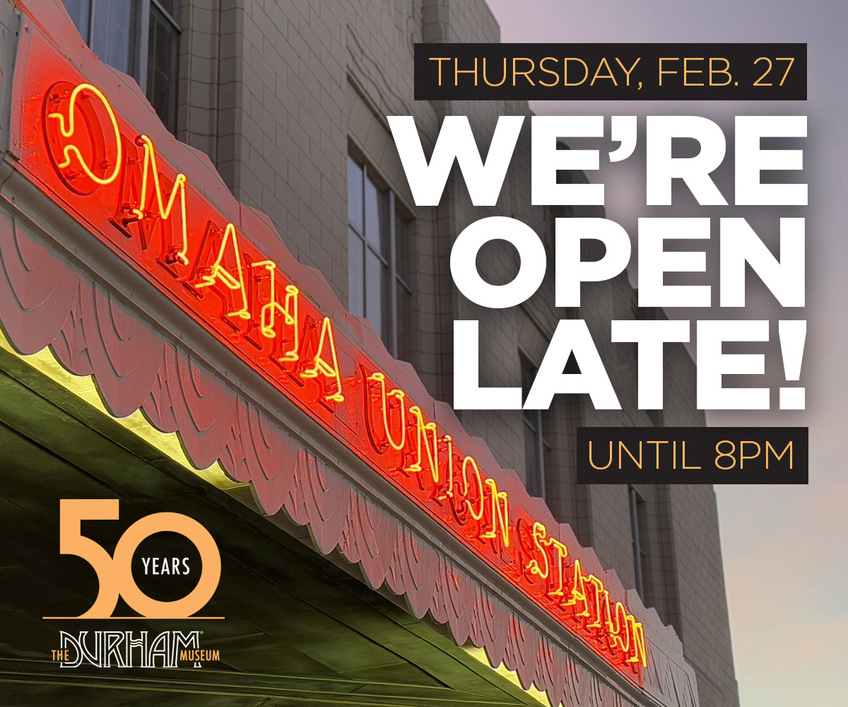 Looking for a great evening getaway with the family or a fun way to relax after work? The Durham Museum is open late, until 8PM, on Thursday, February 27.