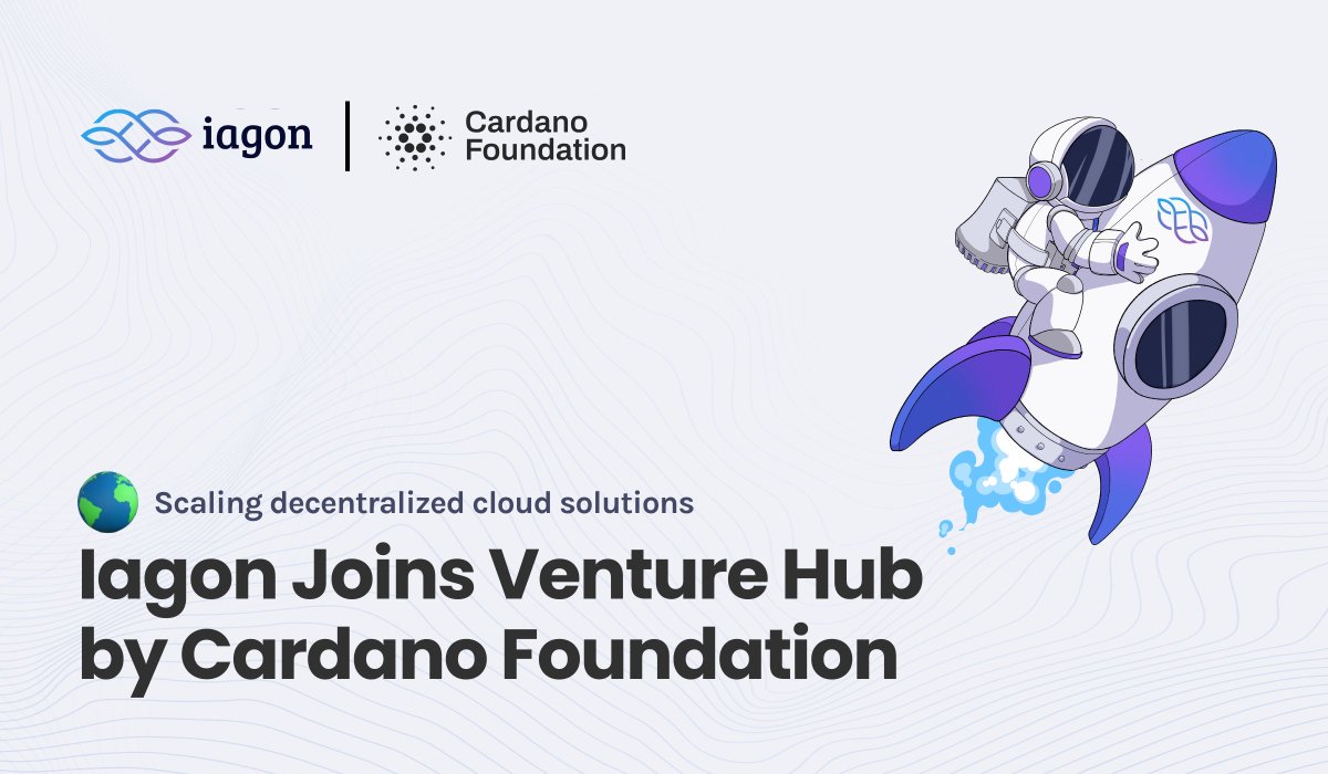 We’re honored to join the Venture Hub by the <a href="/Cardano_CF/">Cardano Foundation</a>!

This means more support, more growth, and bigger opportunities to bring and scale decentralized cloud solutions to the world.

We’ve been accepted into the Venture Hub and will be featured in the Spotlight track, gaining