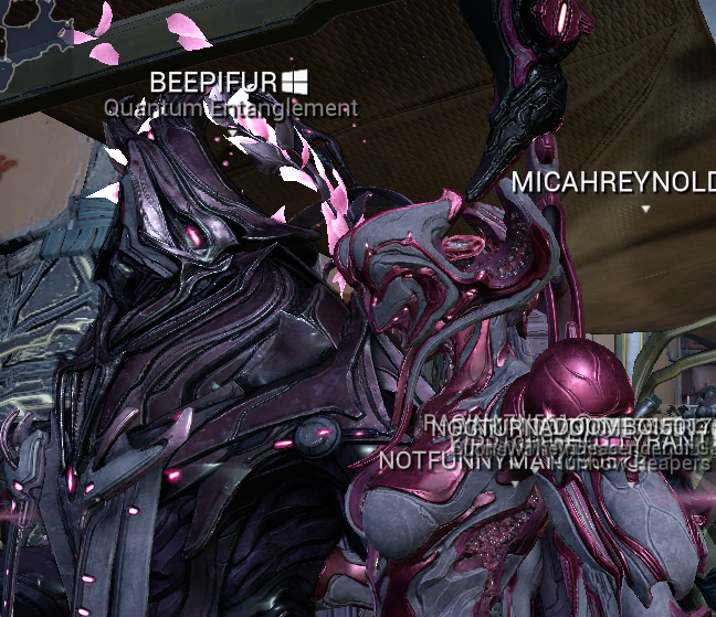 i started play warframe bcuz my bestie do. I alredy have 2 week in the game and i love it so f- much the art is awsomeee.... <3<3<3<3

My favorite so far is Citrine, she such a queen and her background is so sad. :(

Shout out for my besti for spoil me in the game jijij. <3<3