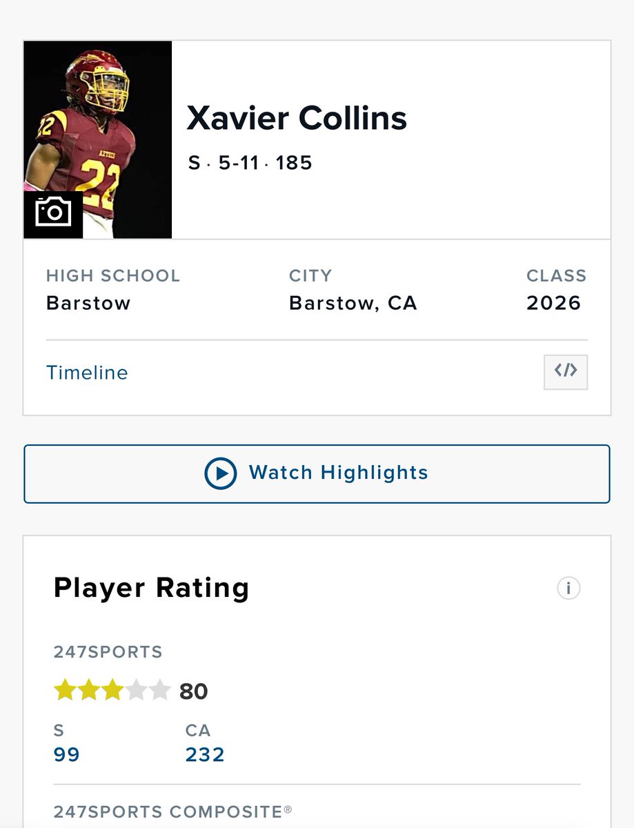 Xavier Collins 3⭐️ tweet media