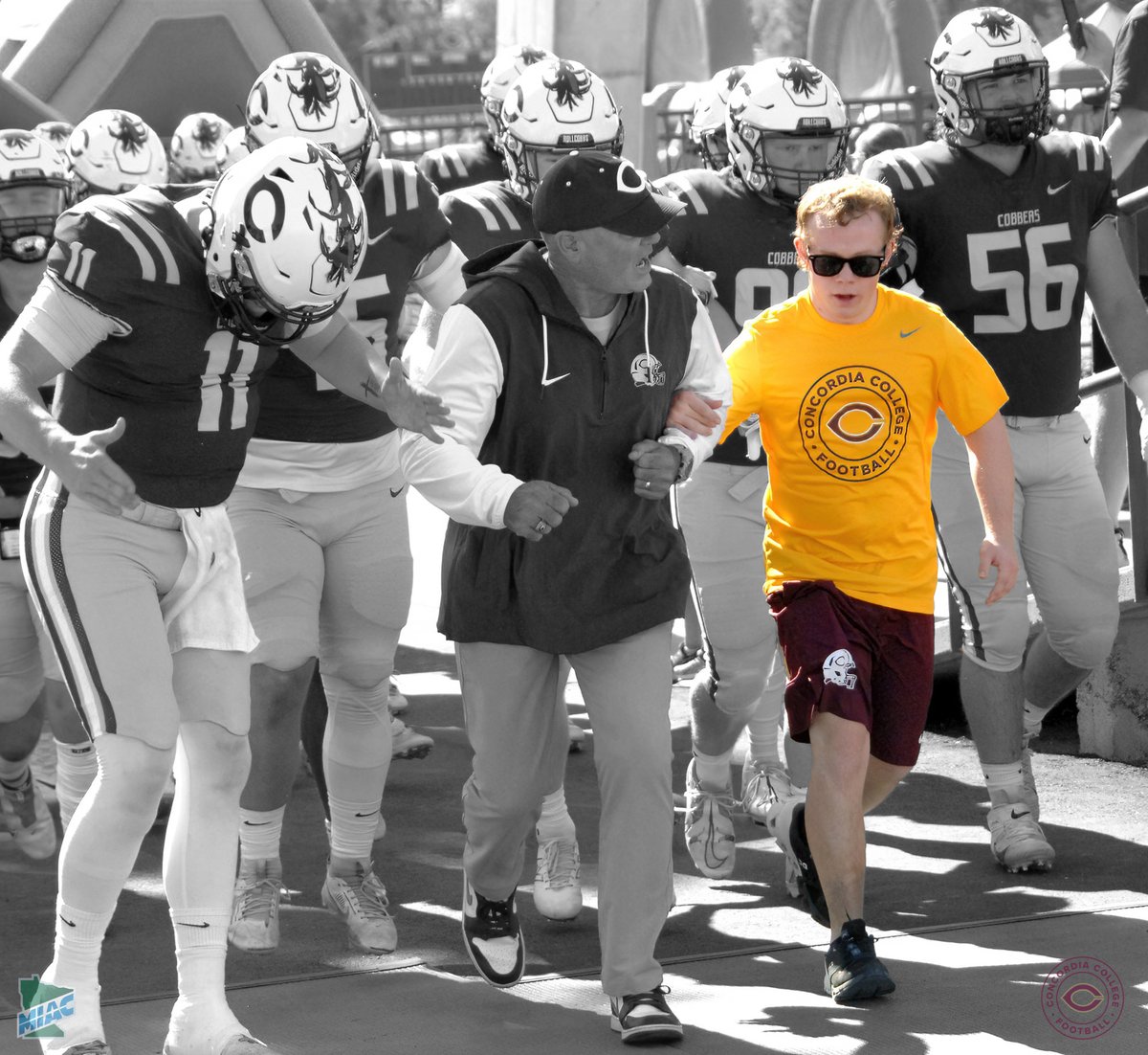 BIG DAY FOR COBBER ATHLETICS!

Happy Birthday to the man, the myth, the legend Sam Beedy! 

Concordia College... No... Moorhead, Minnesota would CRUMBLE without Scrammy. Nobody serves others as efficiently, effectively, or with a bigger smile than Sam. The Pride of Moorhead