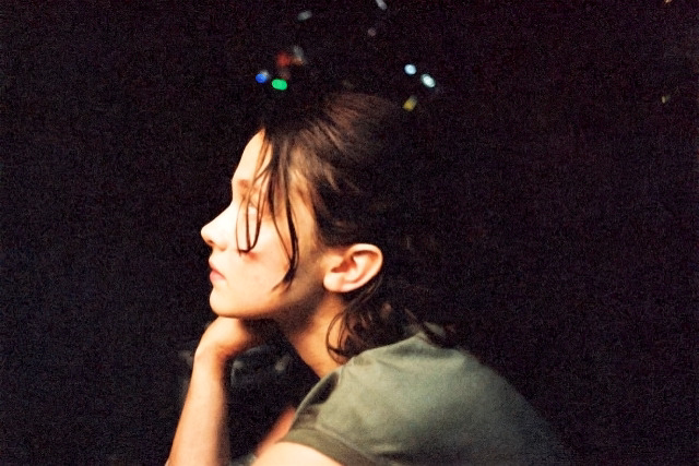 Cailee Spaeny on the set of Alien: Romulus
