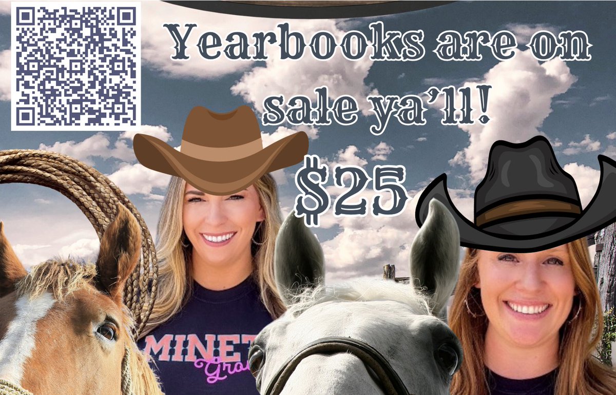 🤠📖 Giddy up, y’all! Don’t miss your chance to lasso a 2024 yearbook before they’re gone! 🤎🐎 Round up your memories and grab yours today! 🌵📸

jostens.com/apps/store/pro…