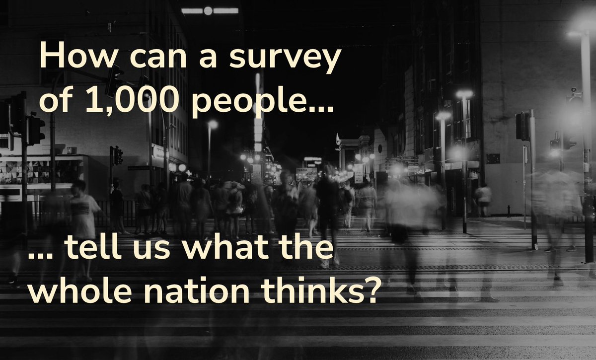 How can a survey of 1,000 people tell us what the nation thinks? At first glance it sounds like this is not enough people to really represent the millions of viewpoints. So let’s explain this by using some simple logic… and a pot of soup.

Usually surveys study a “sample” out of