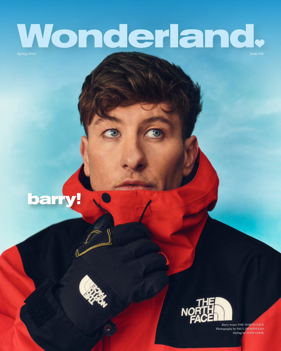 Thanks to my family at The North Face for having me and letting me bring the iconic Mountain Jacket to the lovelee WONDERLAND cover.. MAD LOVE !! 😘💪🏻