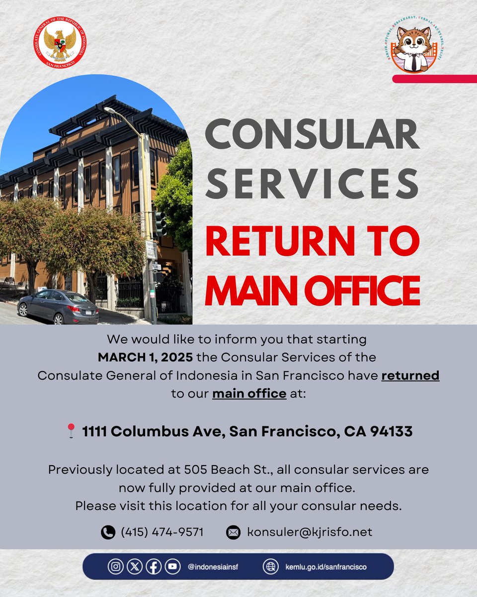 Indonesian Consulate General in San Francisco tweet media