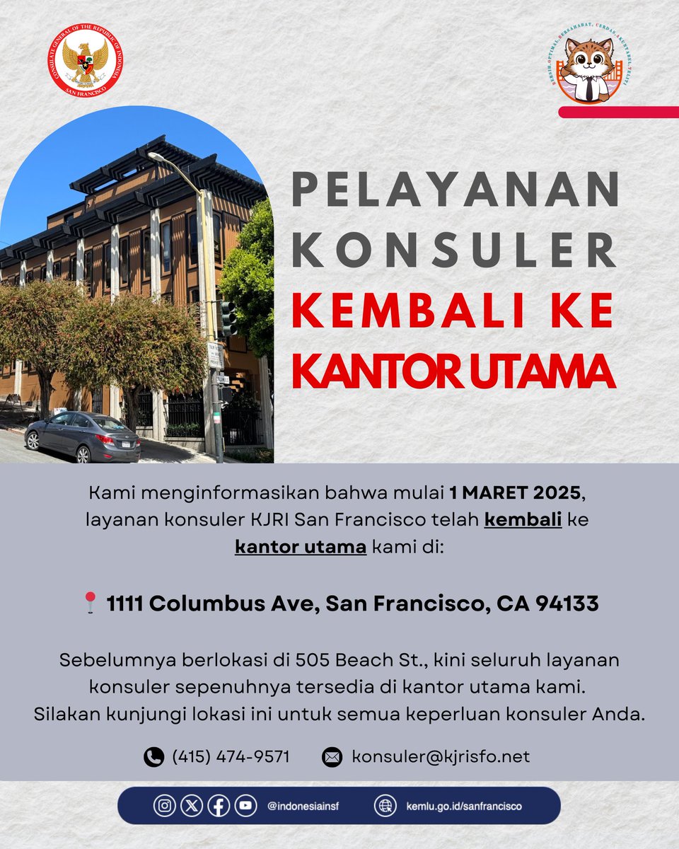 Indonesian Consulate General in San Francisco tweet media