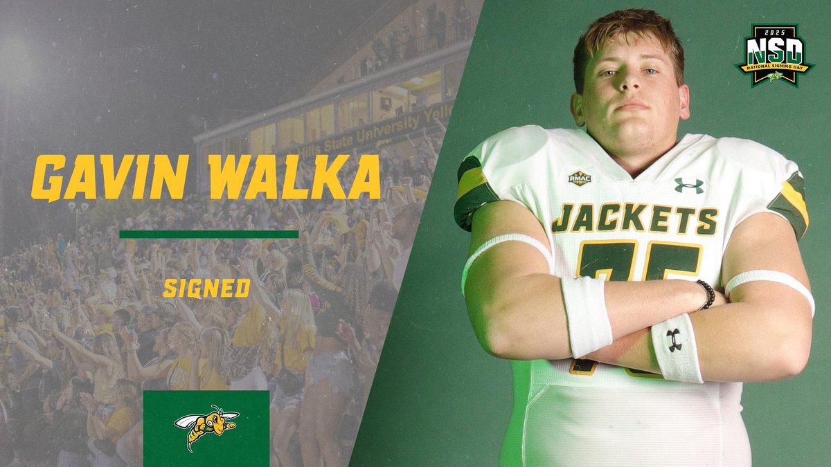 BHSU Football (@bhsufb) on Twitter photo Welcome to The Hills, Gavin Walka! π²π
π | San Tan Valley, Arizona
π | Combs High School
π | Offensive Line
π | 6'5"
βοΈ | 270
π± | <a href="/GavinWalka/">Gavin Walka</a>
#NSD25 #PlayInTheHills25 #WEoverME Welcome to The Hills, Gavin Walka! π²π
π | San Tan Valley, Arizona
π | Combs High School
π | Offensive Line
π | 6'5"
βοΈ | 270
π± | <a href="/GavinWalka/">Gavin Walka</a>
#NSD25 #PlayInTheHills25 #WEoverME