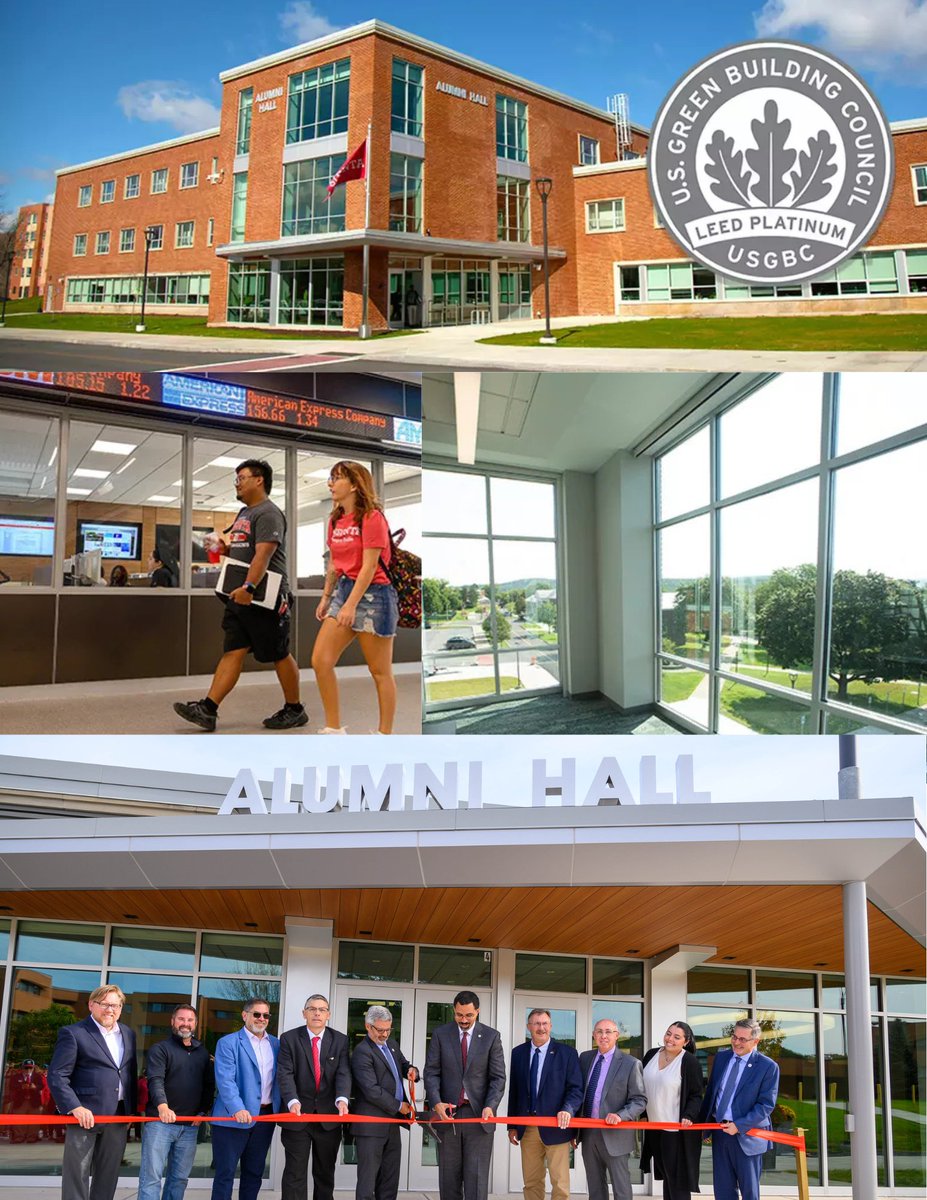 SUNY Oneonta (@suny_oneonta) on Twitter photo 🏆♻️ Alumni Hall has earned LEED Platinum certification, the highest level of recognition from the U.S. Green Building Council (<a href="/USGBC/">USGBC</a>). This is the 1st LEED Platinum building on campus and one of only 9 LEED Platinum buildings in the entire <a href="/SUNY/">SUNY - The State University of New York</a> system: suny.oneonta.edu/news-events/al… 🏆♻️ Alumni Hall has earned LEED Platinum certification, the highest level of recognition from the U.S. Green Building Council (<a href="/USGBC/">USGBC</a>). This is the 1st LEED Platinum building on campus and one of only 9 LEED Platinum buildings in the entire <a href="/SUNY/">SUNY - The State University of New York</a> system: suny.oneonta.edu/news-events/al…
