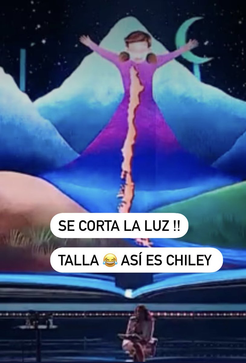 La  Chiqui Aguayo 
Talla , así es #Chiley 
 #SinLuz

 #sinenergia #CorteDeLuz