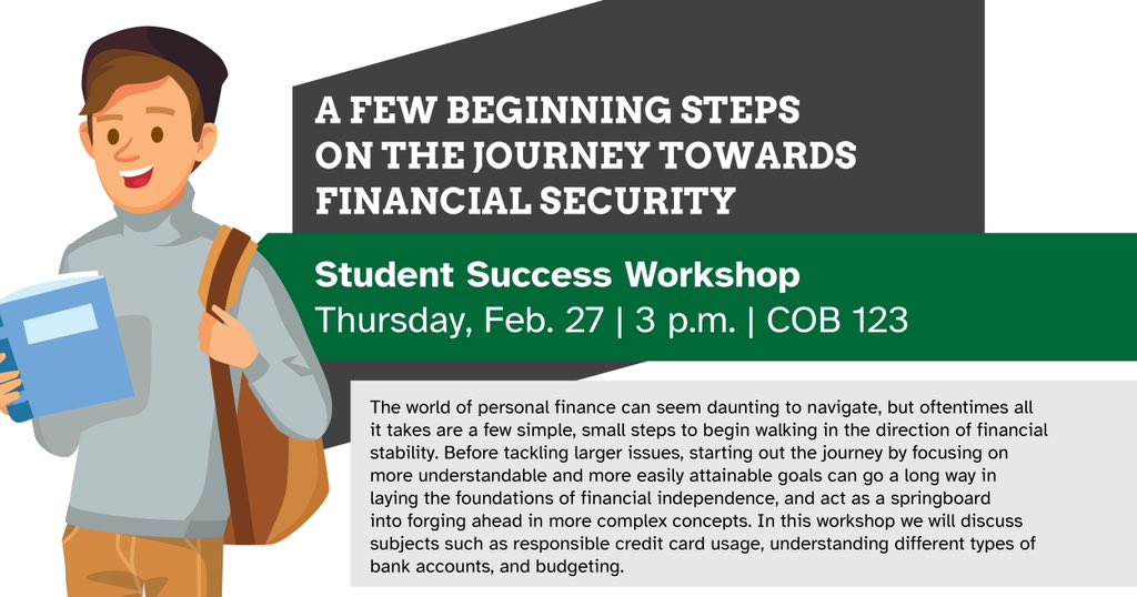 ENMUAdvising's tweet photo. This week’s Student Success Workshop is one you don’t want to miss. #ENMU https://t.co/wTPwvdbclK