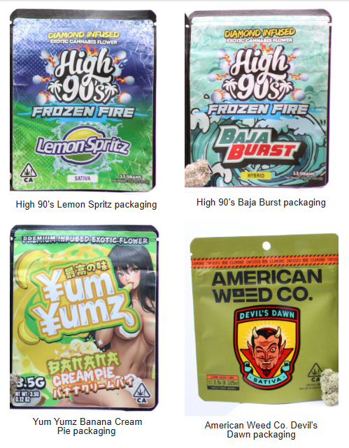 GetItRightonMJ's tweet photo. The @CAcannabisdept issued recall for American Weed Co., #YumYumz, & #High90's—but only for incomplete testing, not blatantly youth-targeted packaging. A system that ignores clear violations like cartoons (even nude ones!) is failing #PublicHealth. #Cannabis
Recalled products: https://t.co/cdG6Ve9fkf