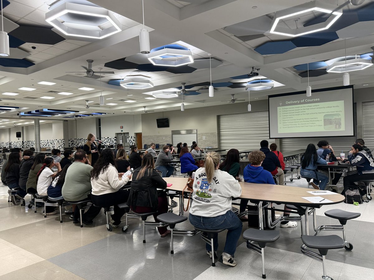 Ms. JMitchell | M.Ed (@jmitchell_ed) on Twitter photo The <a href="/SouthIrvingCA/">South Irving Collegiate at Nimitz</a> Class of 2029 (Cohort 4) Parent Info Session was a huge success!!! Thank you to the parents and students who came out!๐๐ฉถ๐ค <a href="/NimitzVikings/">Nimitz High School</a> <a href="/IrvingISD/">Irving ISD</a> The <a href="/SouthIrvingCA/">South Irving Collegiate at Nimitz</a> Class of 2029 (Cohort 4) Parent Info Session was a huge success!!! Thank you to the parents and students who came out!๐๐ฉถ๐ค <a href="/NimitzVikings/">Nimitz High School</a> <a href="/IrvingISD/">Irving ISD</a>