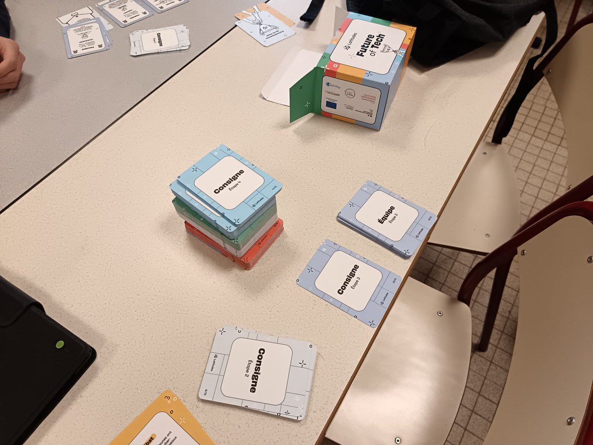 AndreDelme's tweet image. 💻🖥#SaferInternetDay , nos élèves de 3eme ont bénéficié d&apos;un atelier de sensibilisation aux impacts environnementaux 🌱 et sociaux 🤝 du #numerique à travers le jeu Future of the Tech, édité par l&apos;association Latitudes. 
futureoftech.fr
@dane_nancy_metz @Krebsth67