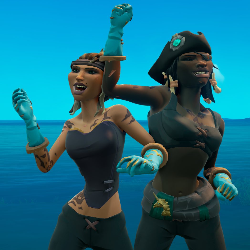 Bro and me are stacked now 👯‍♀️

#SeaOfThieves