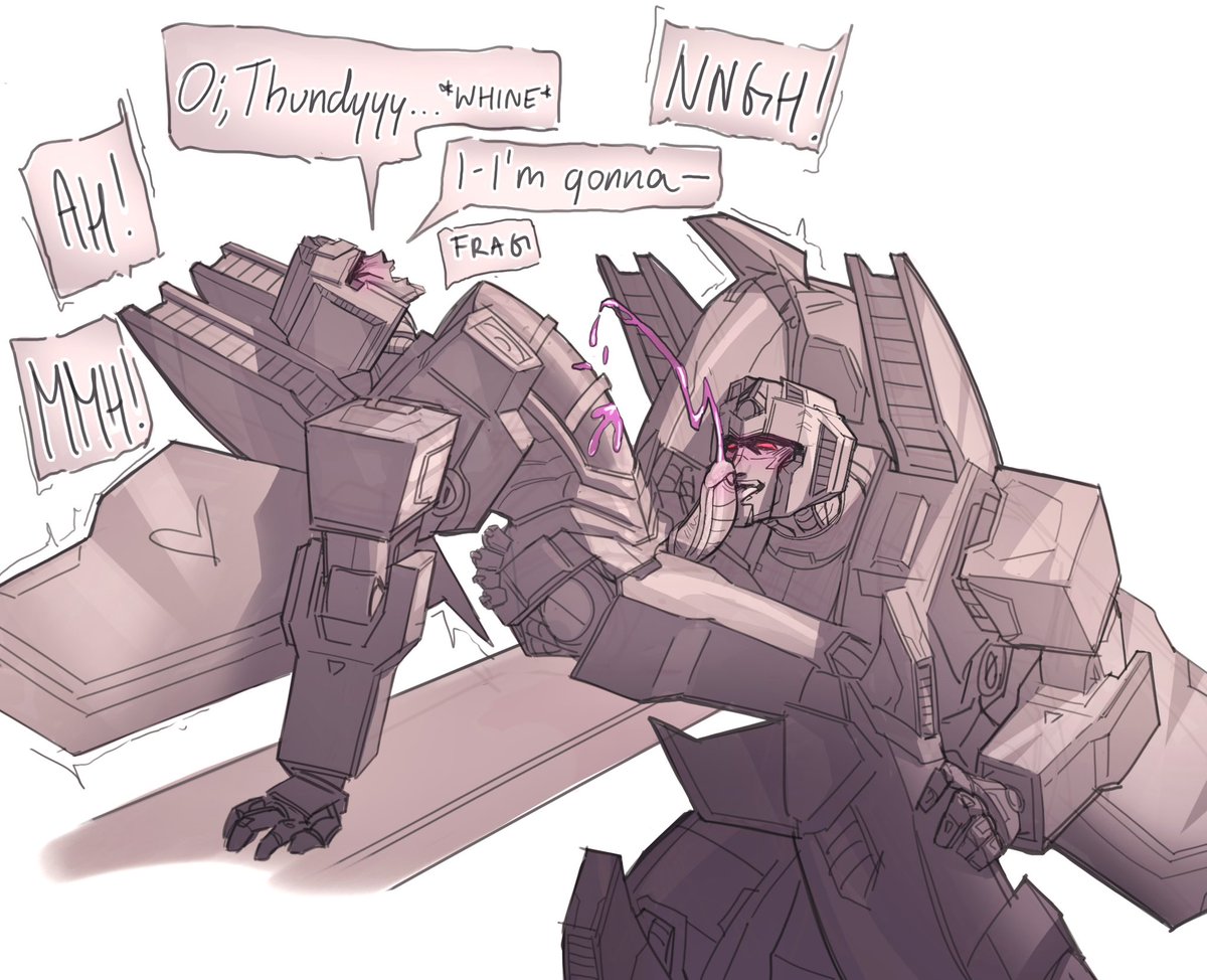 He tastes so sweet~

#valveplug #transformers #Maccadam #Thunderwarp