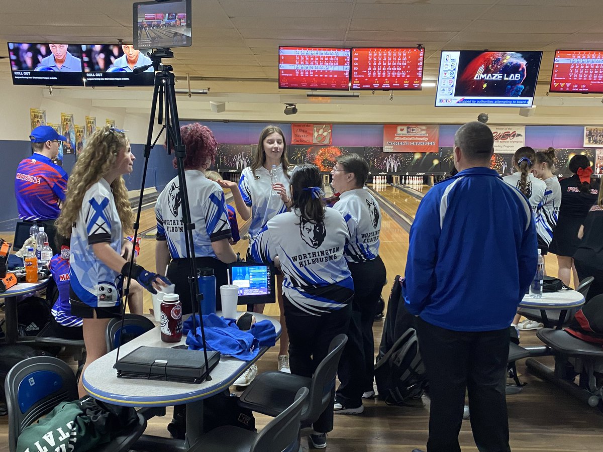 WKHSWolves's tweet image. WKHS Bowling in OHSAA Tournament action today at HP Lanes. #ForTheWolves #ItsWorthIt