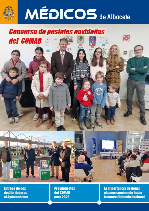 📘Número 79 de ‘Médicos de Albacete
✅Concurso infantil de postales navideñas
✅Presupuestos 2025 
✅Entrevista a dos médicos del medio rural, Juan Carlos Valero  y Distinio Ballesteros, hoy jubilados
✅La importancia de donar plasma

Lectura íntegra👇

comalbacete.net/portal/revista…