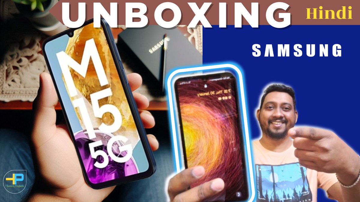 ThinkerPrafulla's tweet photo. https://t.co/fUcrW9DEB3

Hi Dosto,
Welcome YouTube channel "Thinker_Prafulla"
@ThinkerPrafullaShorts | @ThinkandMe
Samsung Galaxy M15 5G Prime Edition Unboxing &amp; First Impressions: Best Budget 5G Smartphone?
#thinkerprafulla #SamsungGalaxyM15 #5GSmartphone #smartphoneunder15000 https://t.co/JcBXjvNQaP