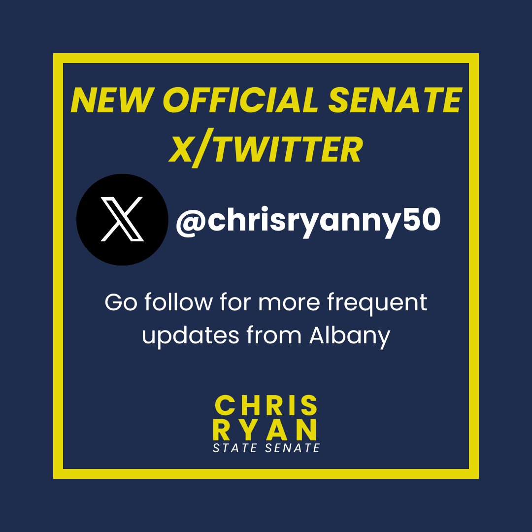 Senator Christopher J. Ryan tweet media