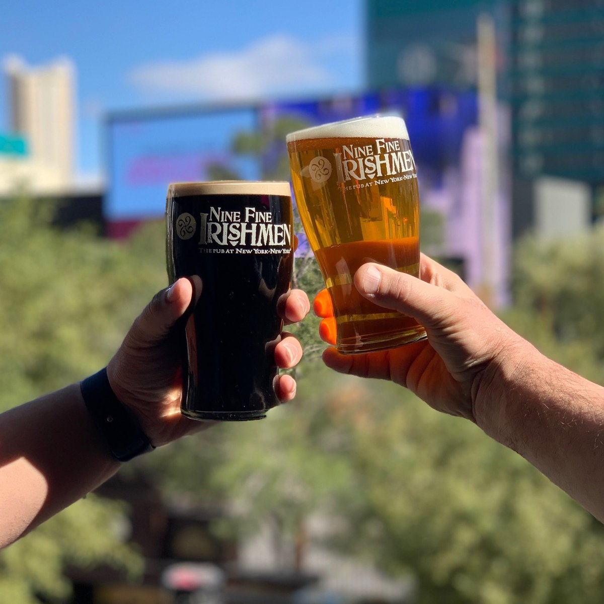 Nine Fine Irishmen: The Irish pub you can’t skip in Vegas. 🍀

Reservations: mgm.newyorknewyork.com/lb5a3j33
