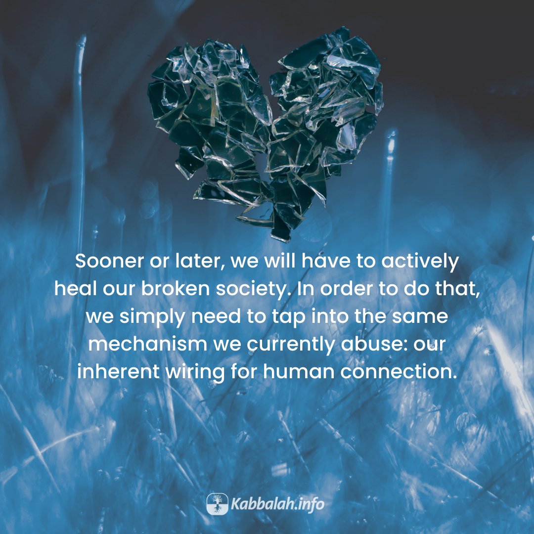 Kabbalahinfo's tweet image. #brokensociety #humanconnection #interdependence #unification #careofothers #love

To learn more about #kabbalah, join a free online course at KabU &amp;gt;&amp;gt;  bit.ly/tqp-KabU-Kabba…
