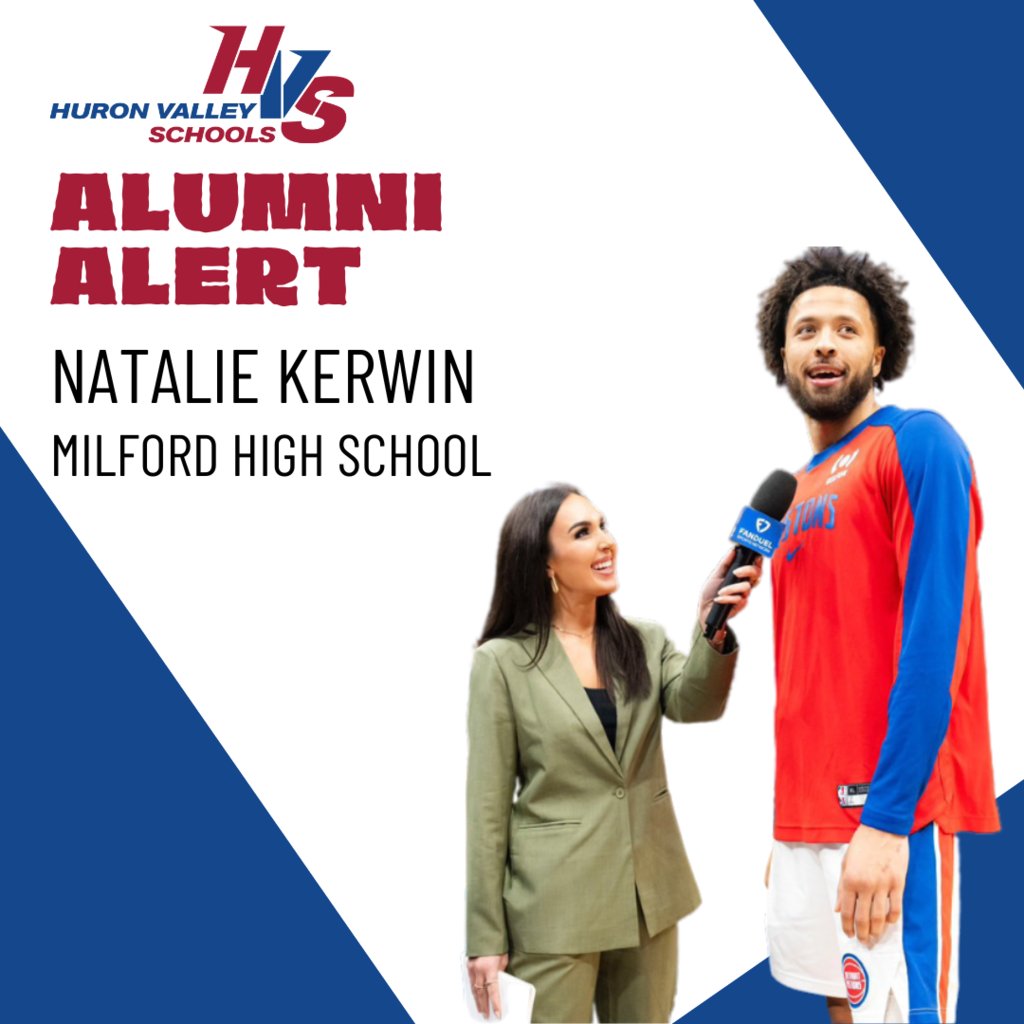 HuronValleyNews's tweet photo. Did you see this? MHS alum Natalie Kerwin was featured in MHSAA's Flashback 100 β from All-Star Skier to Sports Reporter.
Read more here: https://t.co/dRppnvXBfq
#AlumniAlert
#HVSsuccess
#WeAreHVS https://t.co/cvgWOqr8WN