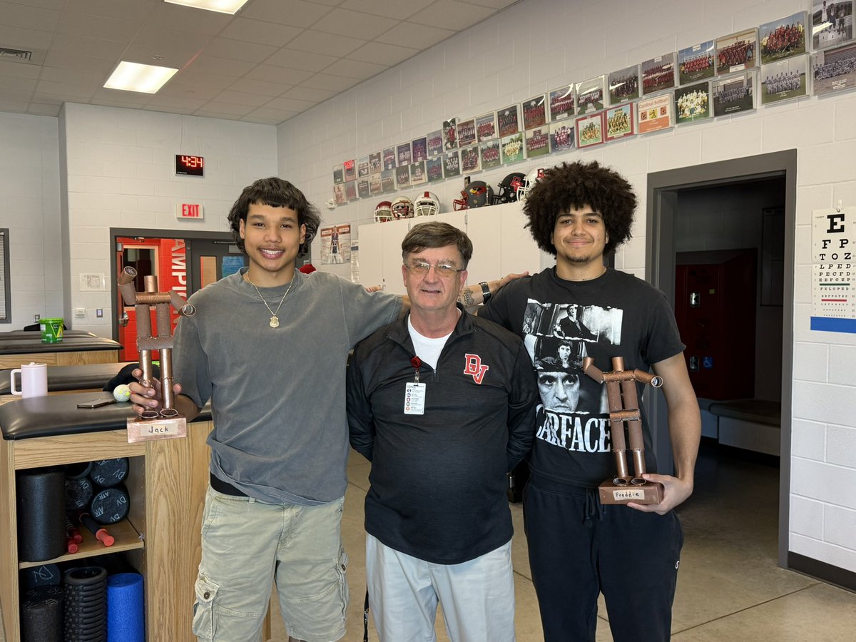 DV Athletic Trainers (@dvtrainers) on Twitter photo Doc awarded Jack and Freddie the Bandaid Award. This award goes to athletes who have spent time in the Athletic Training Room working hard to overcome a major injury. These gentlemen have fought hard to return to play. Congrats! <a href="/DelValleHoops/">DV Basketball</a> <a href="/dvisd_athletics/">Del Valle ISD Athletics</a> <a href="/ThomasA23635445/">dvdoc</a> Doc awarded Jack and Freddie the Bandaid Award. This award goes to athletes who have spent time in the Athletic Training Room working hard to overcome a major injury. These gentlemen have fought hard to return to play. Congrats! <a href="/DelValleHoops/">DV Basketball</a> <a href="/dvisd_athletics/">Del Valle ISD Athletics</a> <a href="/ThomasA23635445/">dvdoc</a>