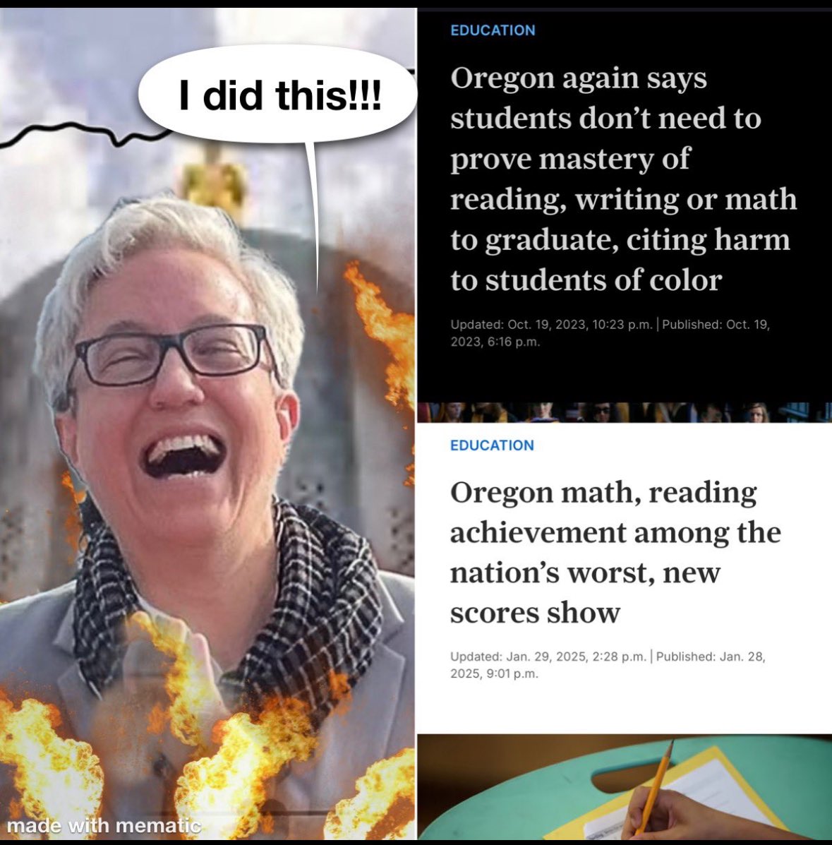 LeeDetto's tweet photo. @JoforOregon @GovTinaKotek @ORDeptEd The face of failure #UncleTimmy #TheFaceOfFailure #CCPpuppet https://t.co/hwu5gCFGtj