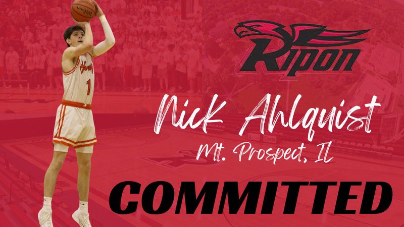 Excited to announce my commitment to Ripon college to continuing my academic and athletic basketball career! I give all glory to God. I also want to thank my parents, family, friends, and coaches for their total support and encouragement through everything.