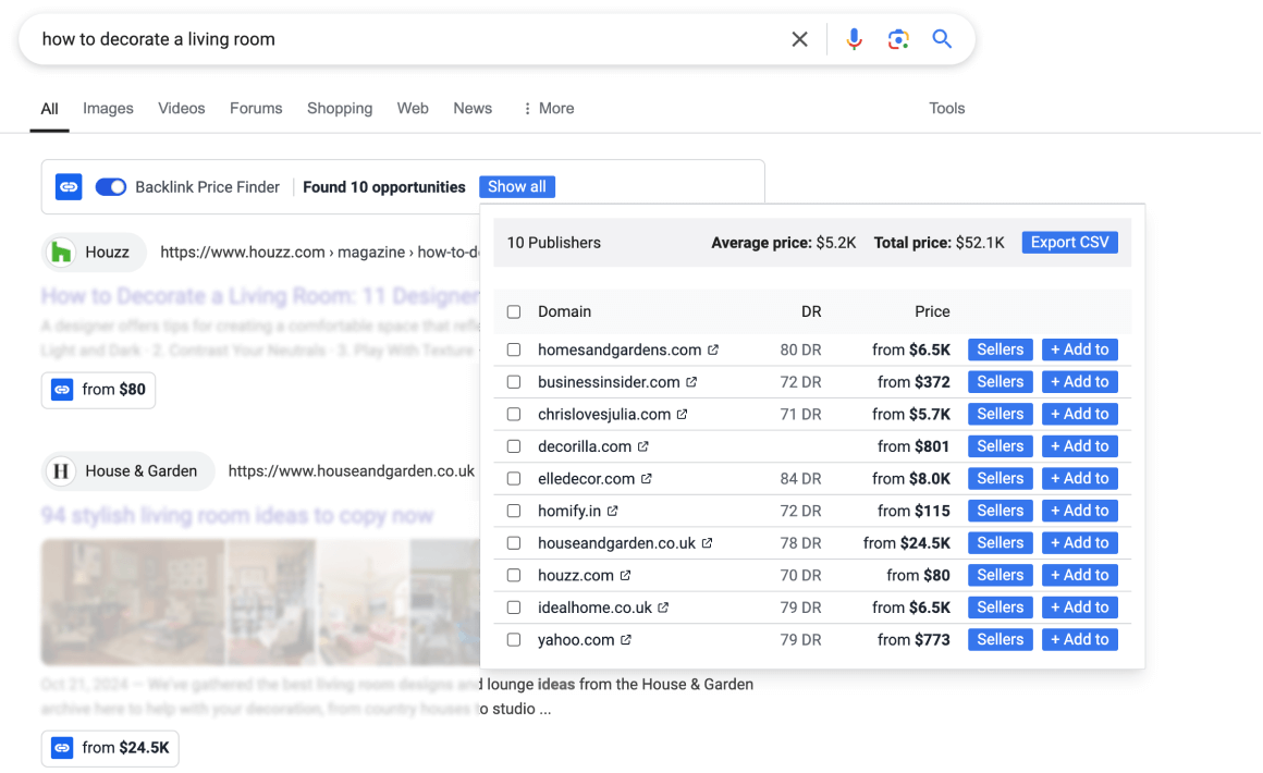 dmytrope's tweet image. A month ago, I launched one of the most valuable Chrome extensions for SEO link building you’ll ever find. It’s a tool I originally made for myself, but then decided to make public.
What does it do?
It shows you the best prices for guest post placements across multiple…