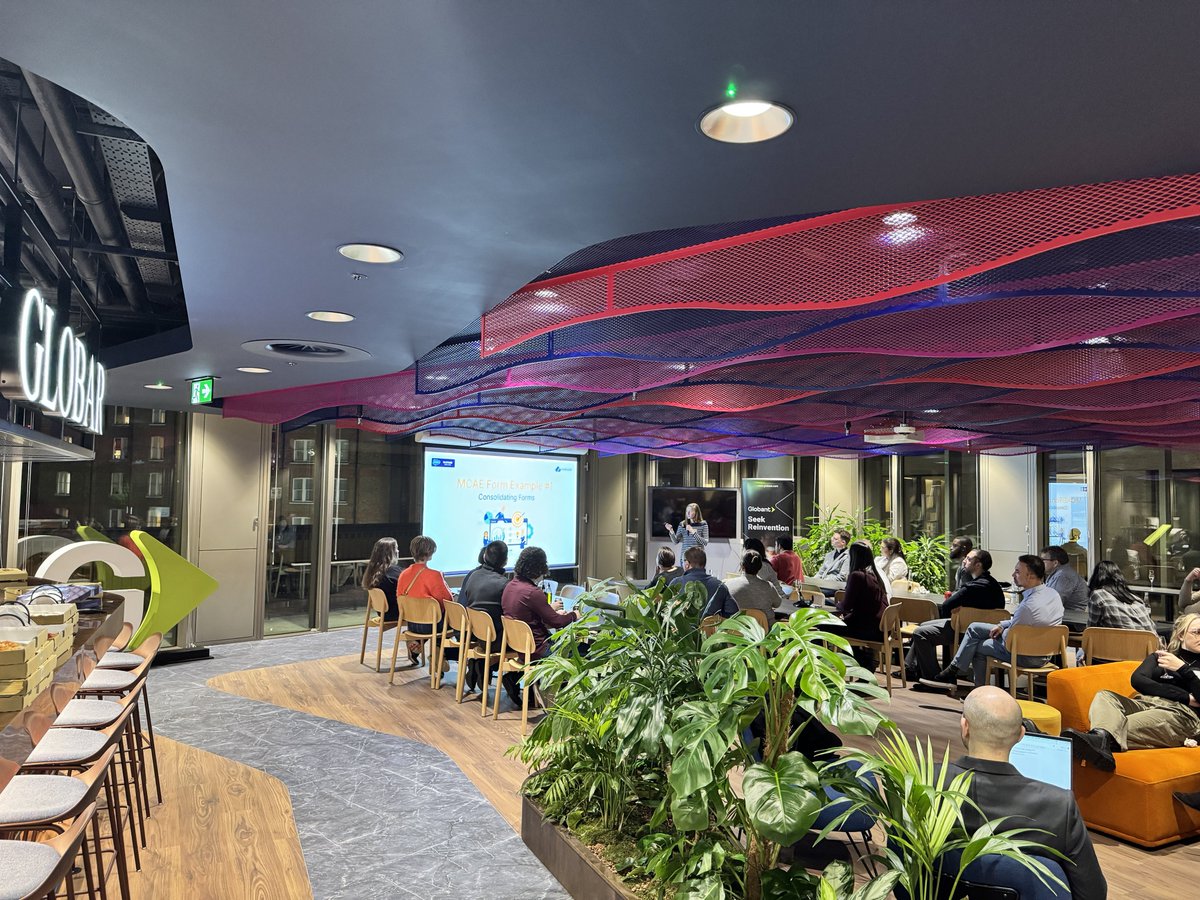 And we’ve kicked off our February User Group with <a href="/Tree_OnAHill/">Triana Jarman</a> from <a href="/MarcloudC/">MarCloud Consulting</a> giving us some great tips on customising your Account Engagement forms!

Thank you to <a href="/Globant/">Globant</a> for sponsoring tonight’s event!