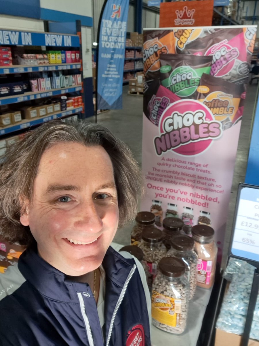 *TRADE EVENT*
🗓 6th March 2025 
<a href="/ChocNibbles/">ChocNibbles</a> lands at Hancocks Wholesale, Chester le Street, for an unmissable in-store event!

Meet Head of Sales, James Jeffery
Sampling sessions, answering your questions, and showing why <a href="/ChocNibbles/">ChocNibbles</a> are a must-stock treat!
#sweetestday
